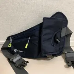 U-Makes（ユーメイクス）ランニング　ポーチ　ウエストバッグ　ネイビー