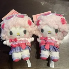 ニ点セット　サンリオ学園きらめき祭 マスコットホルダー 2点