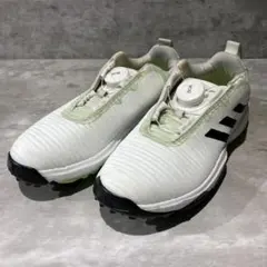 アディダス(21.0cm)ゴルフシューズ/ホワイト/レディース/希少サイズ