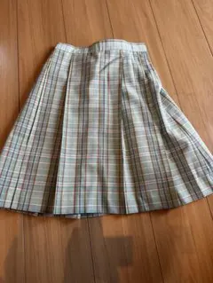 アンストリート　チェック柄プリーツスカート 130センチ