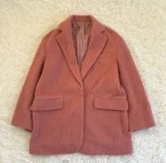 ビューティーアンドユース ウール モヘヤ シャギービッグジャケット