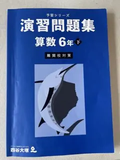 演習問題集 算数 6年下　難関校対策