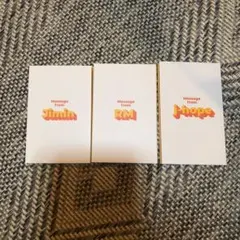 BTS butter 封入　メッセージカード　jimin RM j-hope