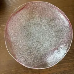 作家 ガラス作家 平茶碗 紫と水色 茶道具 工芸品 - メルカリ