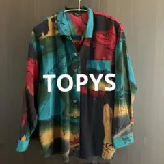 Topys マルチカラー 長袖シャツ