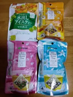 日東紅茶、伊藤園の香るAroma Brew Teaのティーバッグ　計4袋セットのサムネイル