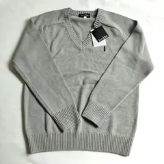 EAST BOY Vネックニットセーター Mサイズ グレー