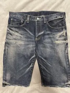 デニム　ハーフパンツ