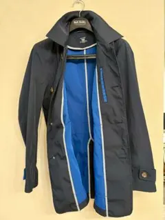 【春物美品】ネイビー スプリングコートのサムネイル