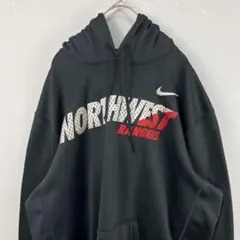USA古着 NIKE ナイキ ポリ パーカー グレー