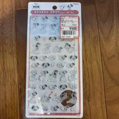 【正規品】ボンボンドロップシールミニ　101匹わんちゃん
