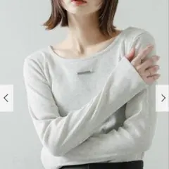 プレートツキバレエネックトップ　SENSE OF PLACE