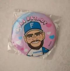 FIGHTERS アリエル・マルティネス選手2イラスト 缶バッジ