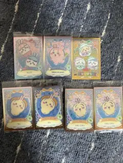 ちいかわ ウエハース ラッキーカードコレクション2 ハイパーレア含む7枚