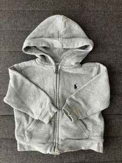 ポロ グレー フード付きトレーナー 18M