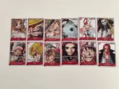 スペシャルカードセット　ONE PIECE filmred 全12枚