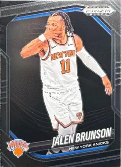 【757】Knicks Jalen Brunson PRIZM BLACK