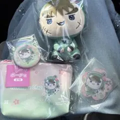 忍たま乱太郎フリューくじふんわり桜もちぴこの段中在家長次セット（箱付き）