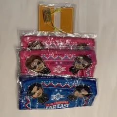 EXILE THE SECOND タオル3枚セット　ゴムブレス黄色