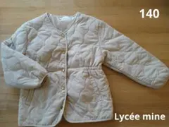 Lycée mine☆140 キルティングブルゾン　女の子　キッズ　子供服