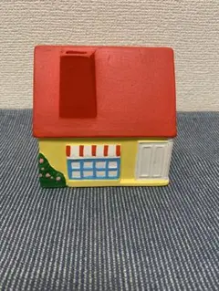 【美品】レア！　トマトアンドオニオン　インテリア小物　カントリー調　貯金箱風