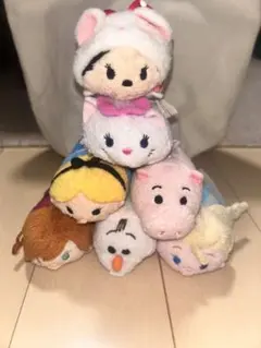 ディズニー Tsum Tsum ぬいぐるみ 7体セット