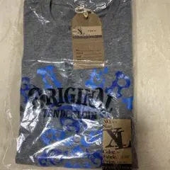 テンダーロイン ボルネオスカル グレー ブルー Tシャツ Lサイズ TEE BS 
