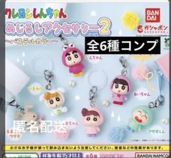 クレヨンしんちゃん めじるしアクセサリー2 パステルカラー コンプリート