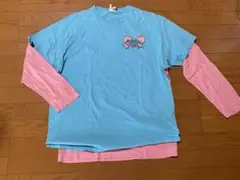 OLD UNIQLOヘンリーネック&USA製Tシャツ2枚セット‼️ライトブルーのサムネイル