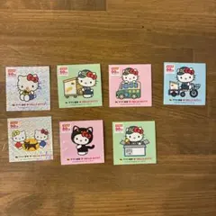 ヤマト運輸 ハローキティ 50周年記念 ステッカー 5種セット