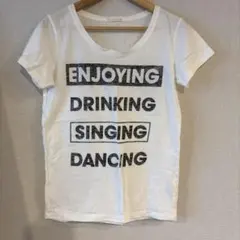 GUプリントTシャツ Lサイズ