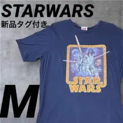 新品タグ付 UT STAR WARS グラフィックTシャツ M ネイビー