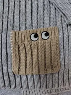ANYA HINDMARCH UNIQLO マフラー グレー　未使用品