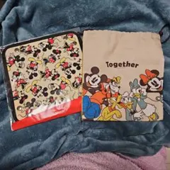 ディズニー：小物入れ＆巾着袋