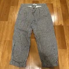 グローバルワーク　shuca チェック柄 カジュアルパンツ