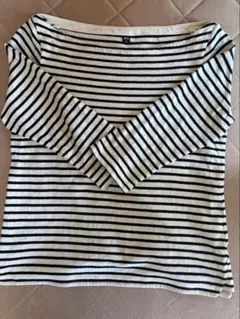UNIQLO ストライプ 長袖Tシャツ XL