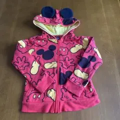 BABYDOLL ミッキー柄 パーカー 120