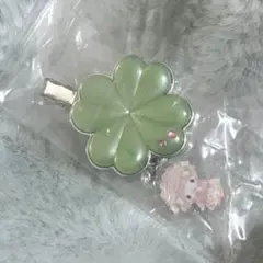 サンリオ シークレットヘアクリップ フォレストレース クローバー ピアノちゃん