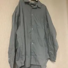 CHIP CLIP グレー 長袖シャツ Lサイズ