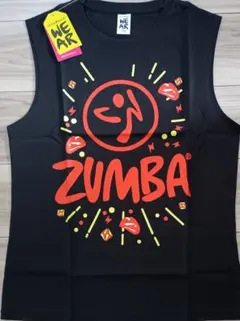 ZUMBA タンクトップ 黒　XS/Sサイズ