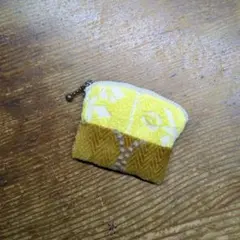 ミナペルホネン　ハギレ　ハンドメイドポーチ（超ミニ）