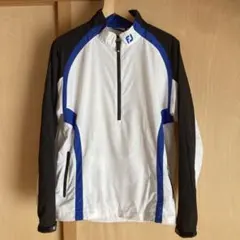 FJ メンズジャケット ホワイト/ブラック/ブルー　フットジョイ