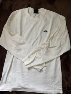 THE NORTH FACE ホワイト長袖カットソー M