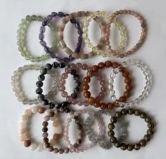 天然石 ブレスレット 在庫処分まとめ売り15本