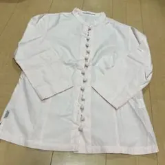 タグなし新品　マドモアゼルノンノンパパス　ブラウスＬ　綿100% チャイナボタン