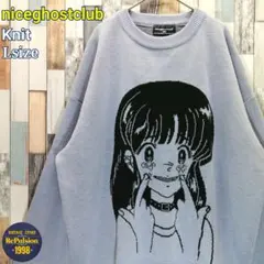 niceghostclub　ナイスゴーストクラブ　ニット　セーター　アニメガール