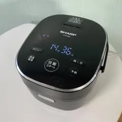 【動作確認済】シャープ 炊飯器 3合 KS-CF05B-Bブラック 黒のサムネイル
