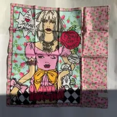 Betsey Johnson ハンカチ ローズ柄 イラストのサムネイル