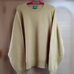 DUNLOP ベージュ ニットセーターL