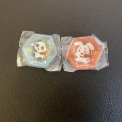 くら寿司 パンダ ウサギ キャラクターグッズ 2個セット